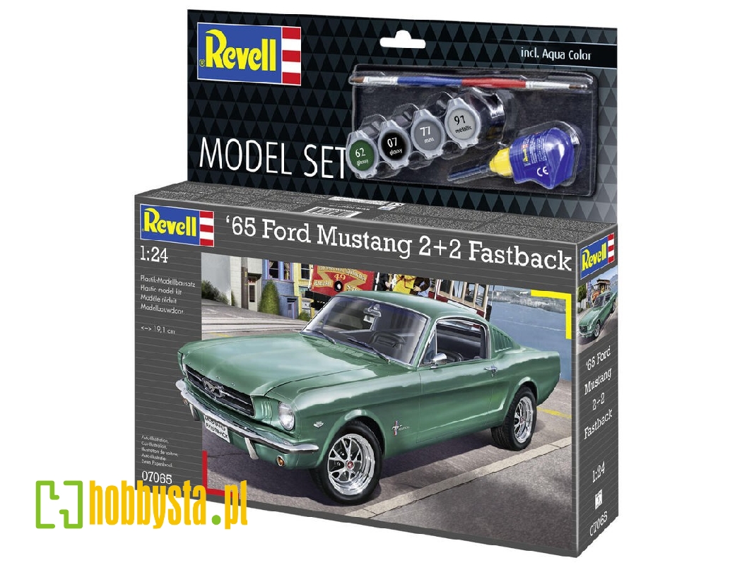 Ford Mustang (1965) 2+2 Fastback Model Set - zdjęcie 1