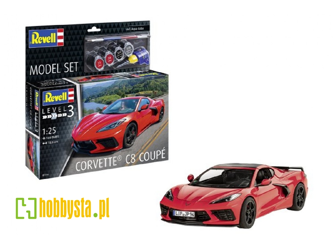 Corvette C8 Coupé Model Set - zdjęcie 1 Corvette C8 Coupé Model Set - zdjęcie 1