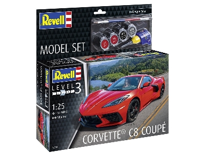 Corvette C8 Coupé Model Set - zdjęcie 2