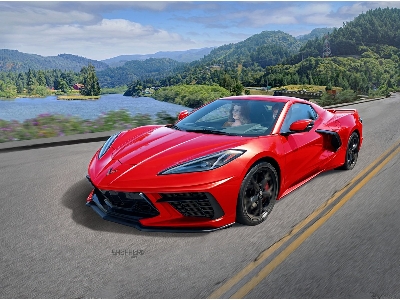 Corvette C8 Coupé Model Set - zdjęcie 3