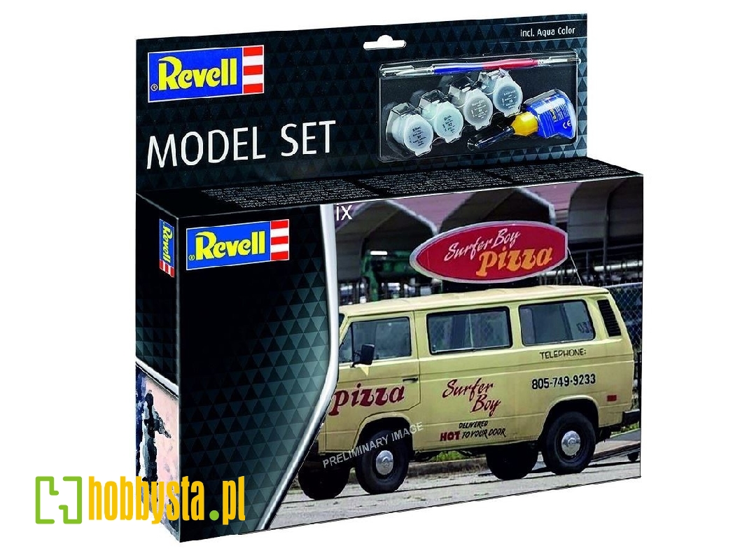 Vw T3 Bus Surfer Boy - Stranger Things (Model Set) - zdjęcie 1 Vw T3 Bus Surfer Boy - Stranger Things (Model Set) - zdjęcie 1