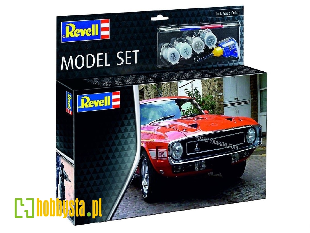Ford Shelby Mustang Gt500 (1970) Model Set - zdjęcie 1 Ford Shelby Mustang Gt500 (1970) Model Set - zdjęcie 1