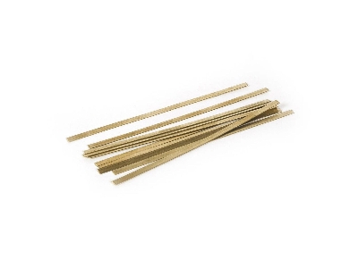 Brass Strip 3 X 100mm (10 Pcs) - zdjęcie 1
