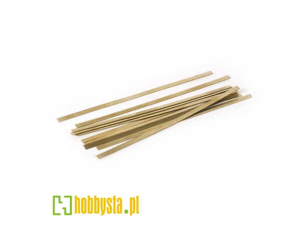 Brass Strip 3 X 100mm (10 Pcs) - zdjęcie 1 Brass Strip 3 X 100mm (10 Pcs) - zdjęcie 1