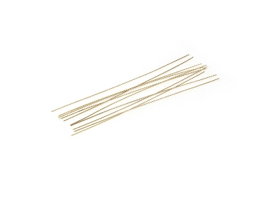 Brass Wire 0,5 X 100mm (10 Pcs) - zdjęcie 1