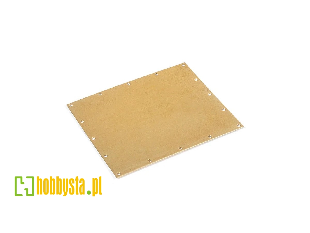 Brass Plate 55 X 47 X 0,3 Mm (10 Pcs) - zdjęcie 1 Brass Plate 55 X 47 X 0,3 Mm (10 Pcs) - zdjęcie 1