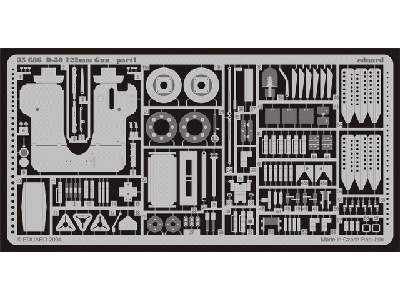  D-30 122mm gun 1/35 - Skif - blaszki - zdjęcie 2