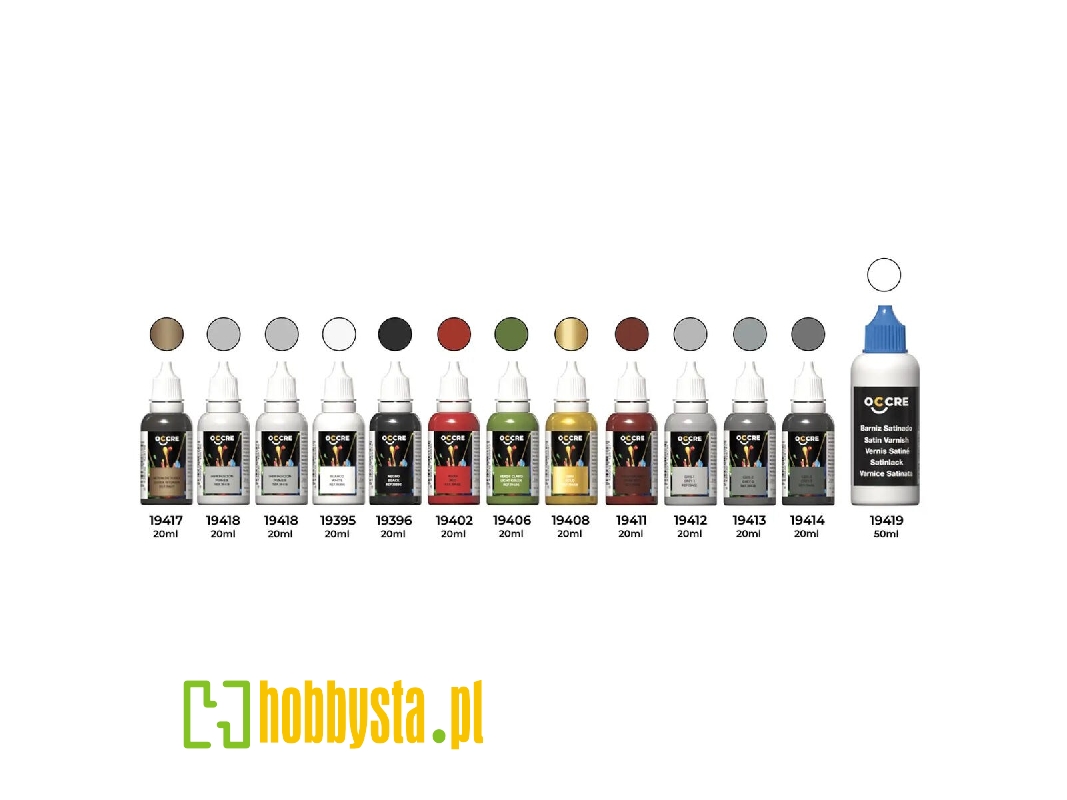 Zestaw farb do modelu Missouri - OcCre 16002 - zdjęcie 1 Zestaw farb do modelu Missouri - OcCre 16002 - zdjęcie 1