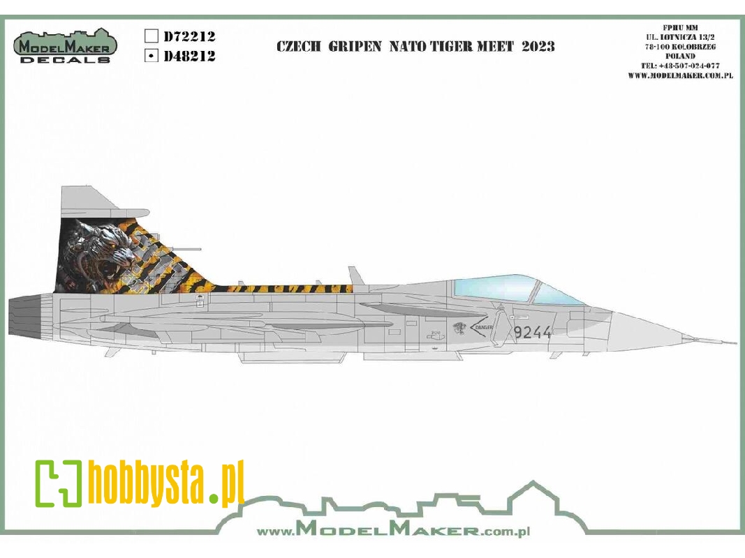 Czech Gripen Nato Tiger Meet 2023 - zdjęcie 1 Czech Gripen Nato Tiger Meet 2023 - zdjęcie 1