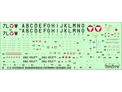 Austrian Eurofighter Typhoon Combat Display 2024 (For Revell Kits) - zdjęcie 2