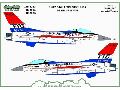 Usaf F-16c Viper Demo 2024, 50 Years Of F-16 - zdjęcie 2