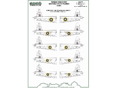 Vickers Wellington - Roundels And Fin Flashes Early (For Trumpeter Kits) - zdjęcie 3