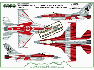 F-16 - Royal Danish Air Force, Solo Display 2024 Half Century Viper - zdjęcie 2