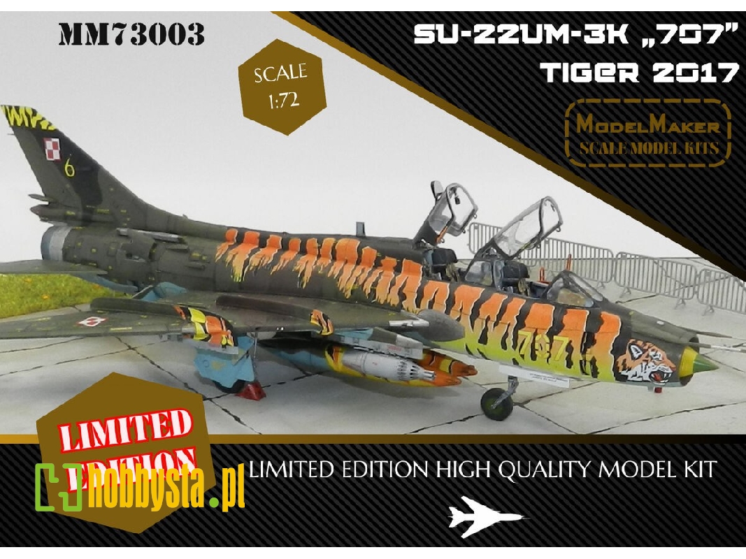Suchoj Su-22um-3k - "707" Polish Tiger 2017 - zdjęcie 1 Suchoj Su-22um-3k - "707" Polish Tiger 2017 - zdjęcie 1