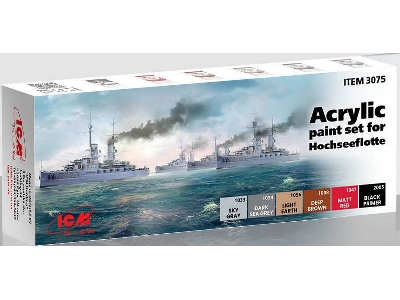 Acrylic Paints Set For Hochseeflotte - zdjęcie 1