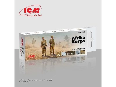 Acrylic Paint Set For Afrika Korps - zdjęcie 1