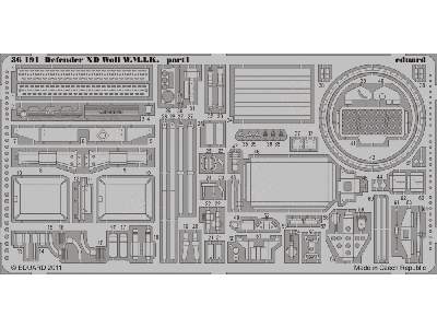  Defender XD Wolf W. M.I. K. 1/35 - Hobby Boss - blaszki - zdjęcie 2