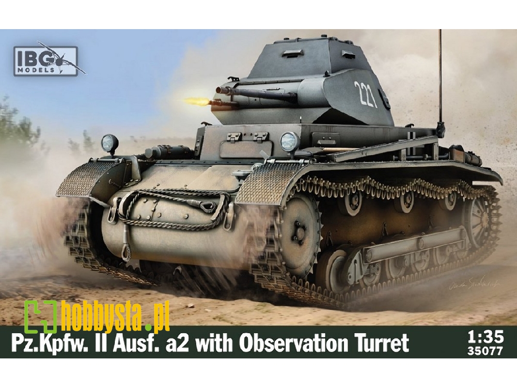Pz.Kpfw. Ii Ausf. A2 With Observation Turret - zdjęcie 1 Pz.Kpfw. Ii Ausf. A2 With Observation Turret - zdjęcie 1