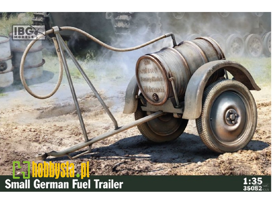 Small German Fuel Trailer - zdjęcie 1 Small German Fuel Trailer - zdjęcie 1