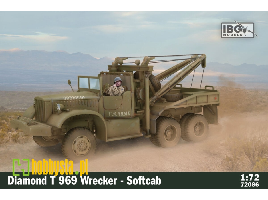 Diamond T 969 Wrecker - Softcab - zdjęcie 1 Diamond T 969 Wrecker - Softcab - zdjęcie 1