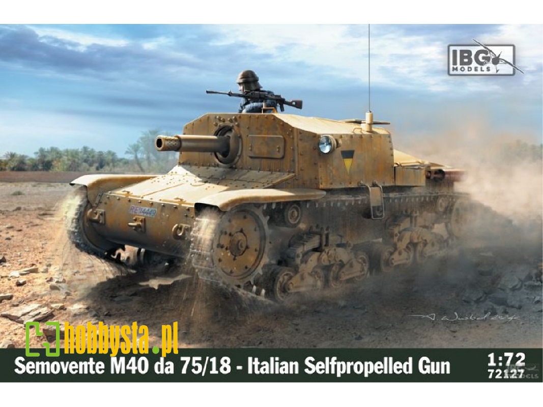Semovente M40 Da 75/18 - Italian Spg - zdjęcie 1 Semovente M40 Da 75/18 - Italian Spg - zdjęcie 1