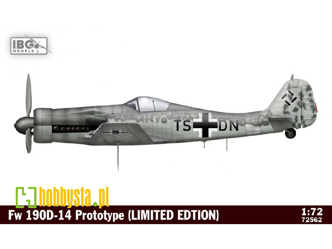 Fw 190d-14 Prototype (Limited Edition) - zdjęcie 1 Fw 190d-14 Prototype (Limited Edition) - zdjęcie 1
