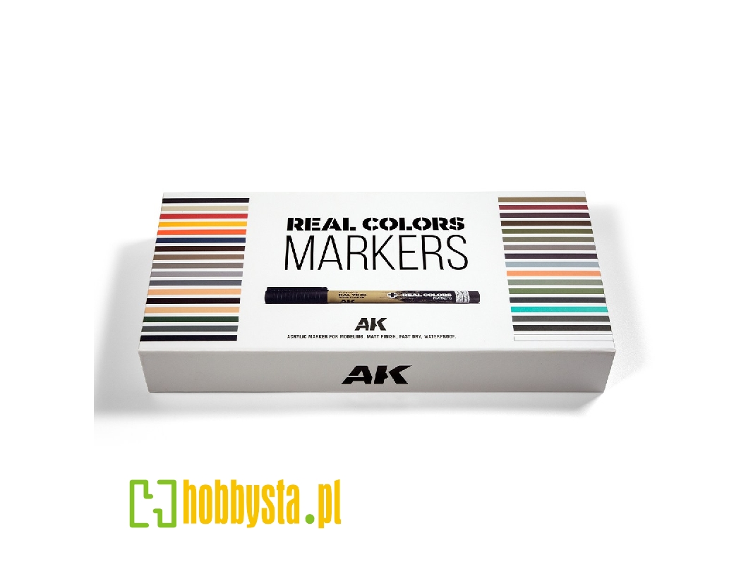 Rcm150 Special Box Real Colors Markers (34 Pcs) - zdjęcie 1 Rcm150 Special Box Real Colors Markers (34 Pcs) - zdjęcie 1