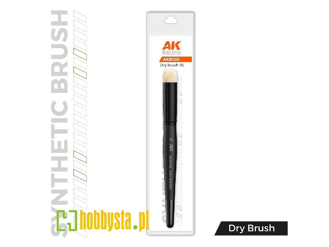 Ak Synthetic Brush - Dry Brush - Xl - zdjęcie 1 Ak Synthetic Brush - Dry Brush - Xl - zdjęcie 1