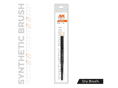 Ak Synthetic Brush - Dry Brush - L - zdjęcie 1