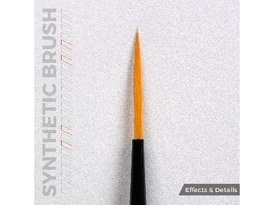 Ak Synthetic Brush - Liner 17mm - zdjęcie 2