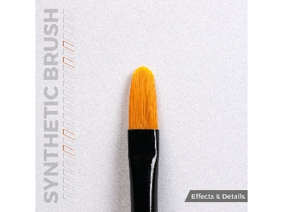 Ak Synthetic Brush - Filbert 6 - zdjęcie 2