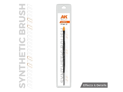 Ak Synthetic Brush - Filbert 2 - zdjęcie 1
