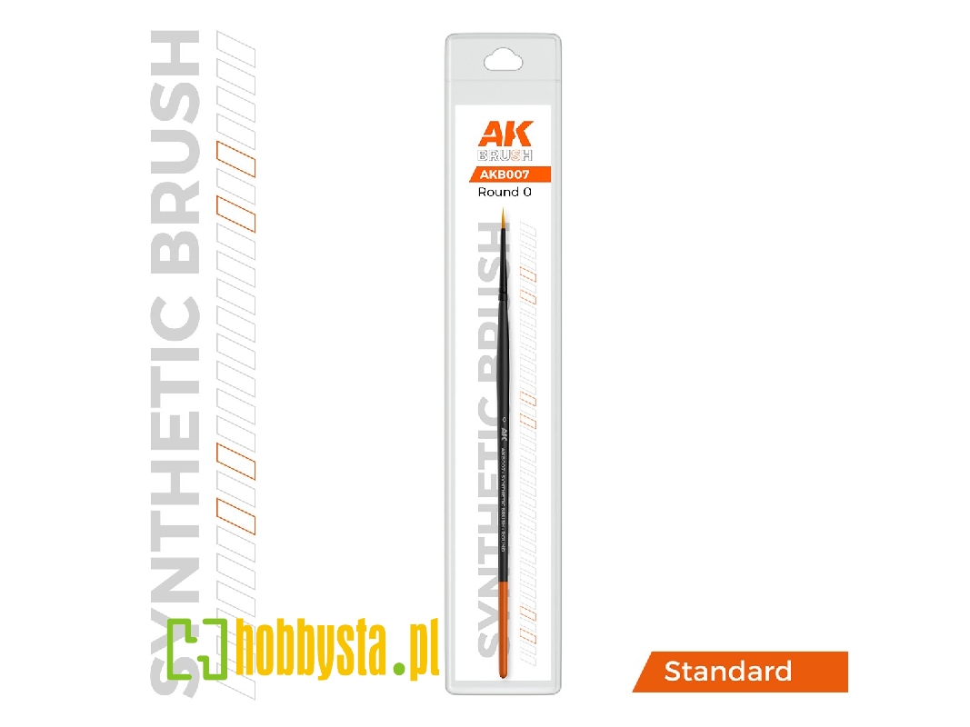 Ak Synthetic Brush - Round 0 - zdjęcie 1 Ak Synthetic Brush - Round 0 - zdjęcie 1