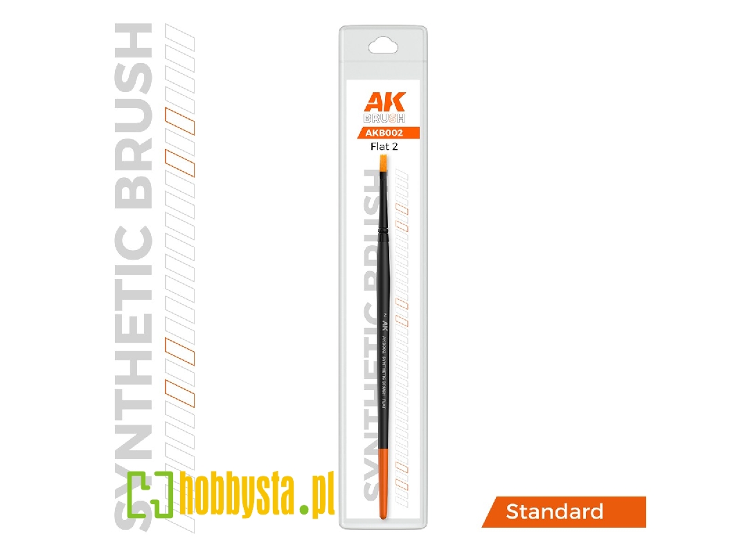 Ak Synthetic Brush - Flat 2 - zdjęcie 1 Ak Synthetic Brush - Flat 2 - zdjęcie 1