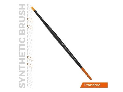 Ak Synthetic Brush - Flat 2 - zdjęcie 3
