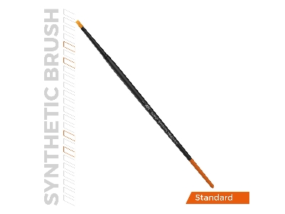 Ak Synthetic Brush - Flat 1 - zdjęcie 3