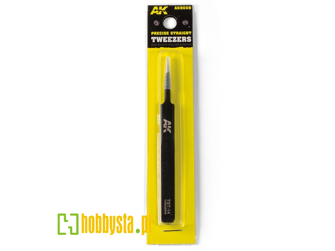 Precise Straight Tweezers (1 Piece) - zdjęcie 1 Precise Straight Tweezers (1 Piece) - zdjęcie 1