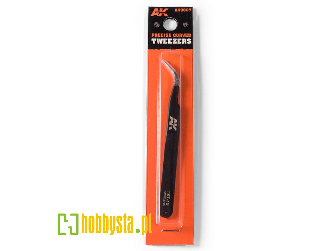 Precise Curved Tweezers (1 Piece) - zdjęcie 1 Precise Curved Tweezers (1 Piece) - zdjęcie 1
