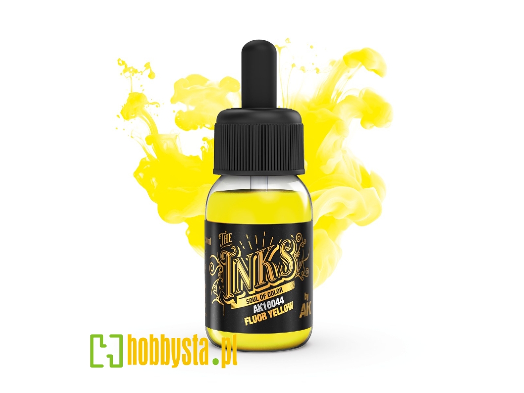 Ak 16044 The Inks - Fluor Yellow - zdjęcie 1 Ak 16044 The Inks - Fluor Yellow - zdjęcie 1
