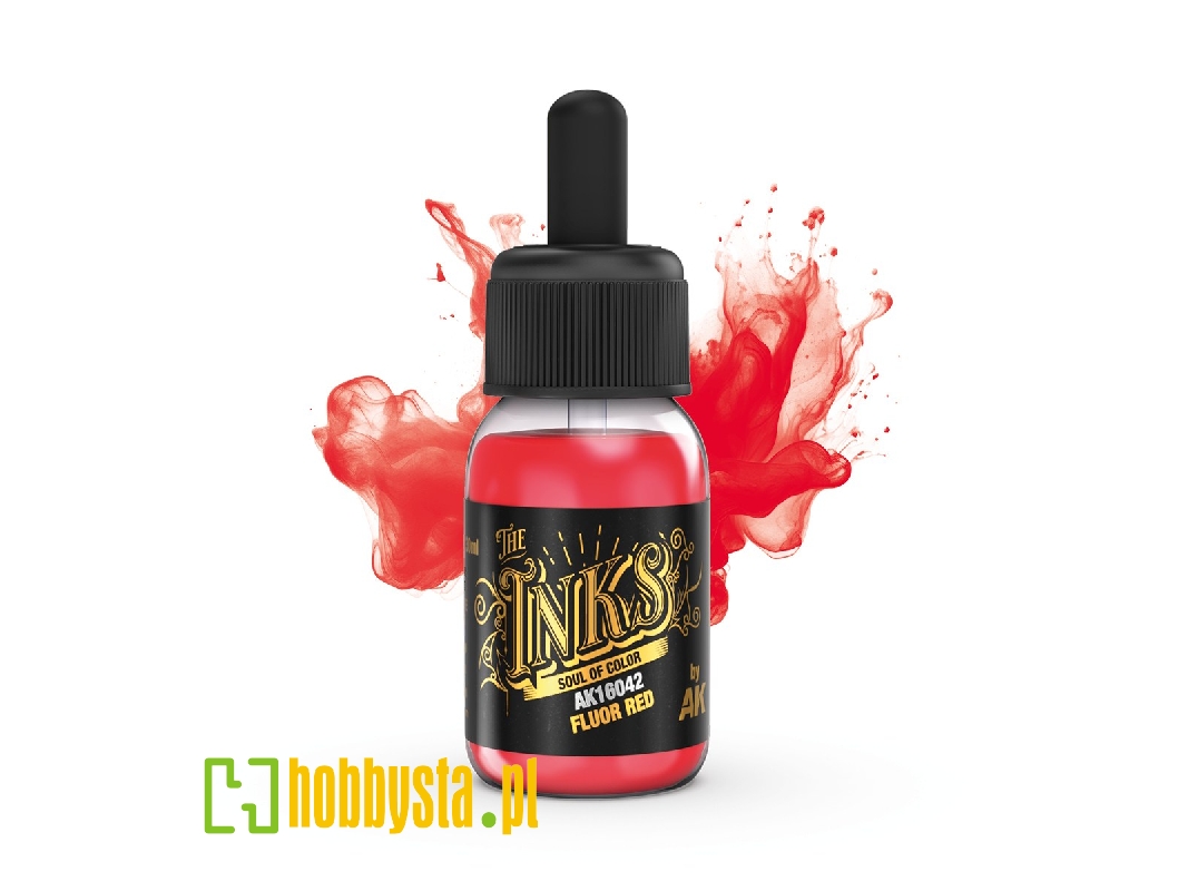 Ak 16042 The Inks - Fluor Red - zdjęcie 1 Ak 16042 The Inks - Fluor Red - zdjęcie 1