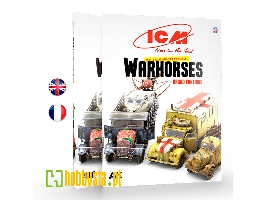 Icm - How To Paint &weather Ww2 Trucks Warhorses (English) - zdjęcie 1 Icm - How To Paint &weather Ww2 Trucks Warhorses (English) - zdjęcie 1