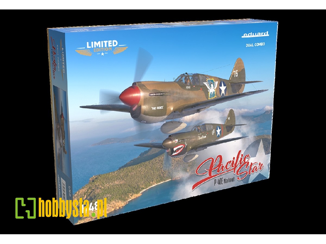 PACIFIC STAR P-40E Warhawk DUAL COMBO 1/48 - zdjęcie 1 PACIFIC STAR P-40E Warhawk DUAL COMBO 1/48 - zdjęcie 1