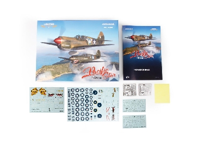 PACIFIC STAR P-40E Warhawk DUAL COMBO 1/48 - zdjęcie 3