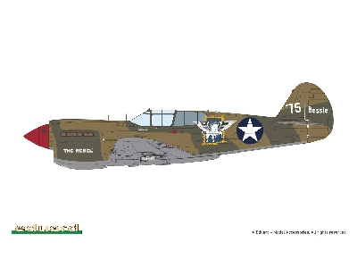 PACIFIC STAR P-40E Warhawk DUAL COMBO 1/48 - zdjęcie 32