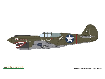 PACIFIC STAR P-40E Warhawk DUAL COMBO 1/48 - zdjęcie 33