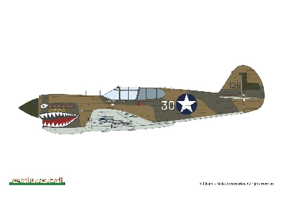 PACIFIC STAR P-40E Warhawk DUAL COMBO 1/48 - zdjęcie 36
