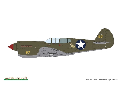 PACIFIC STAR P-40E Warhawk DUAL COMBO 1/48 - zdjęcie 37