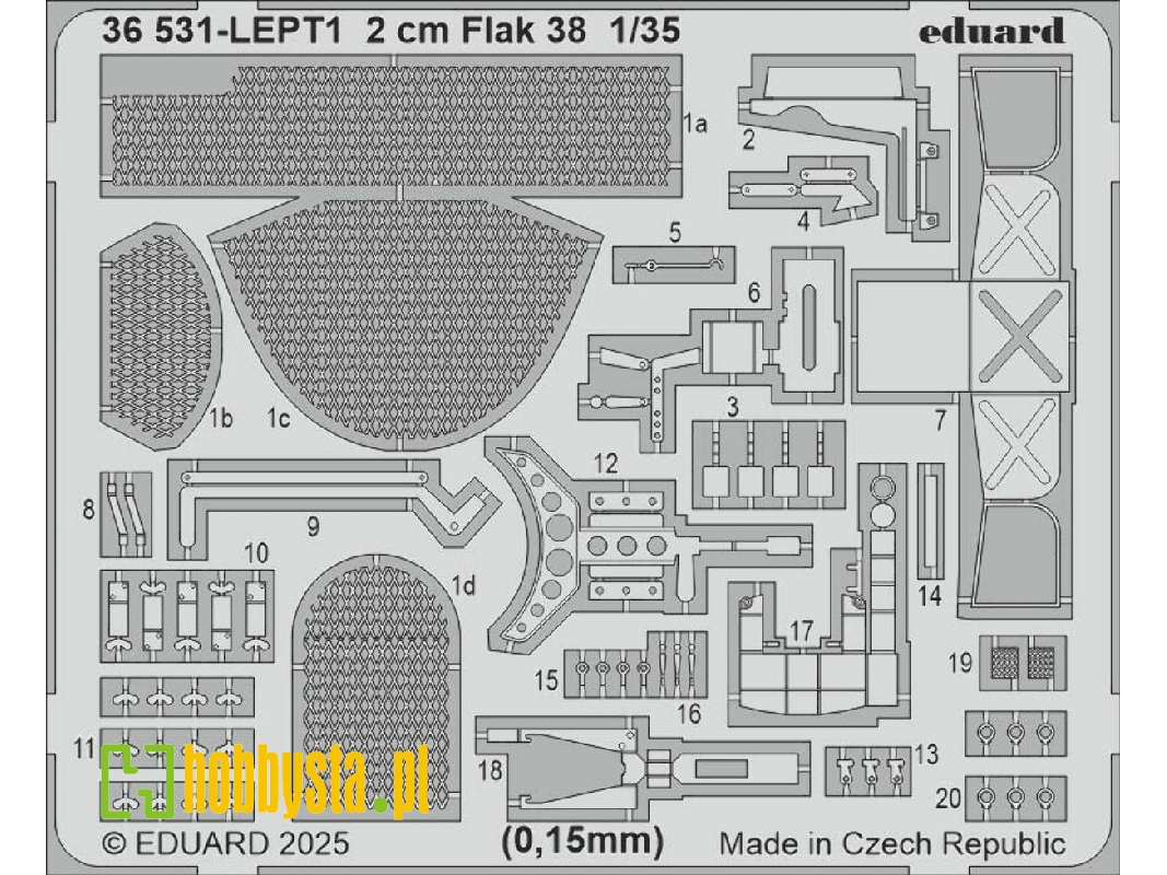 2 cm Flak 38 1/35 - ICM - zdjęcie 1 2 cm Flak 38 1/35 - ICM - zdjęcie 1