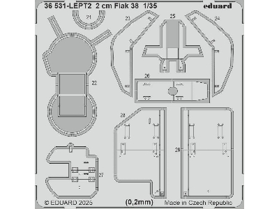 2 cm Flak 38 1/35 - ICM - zdjęcie 2