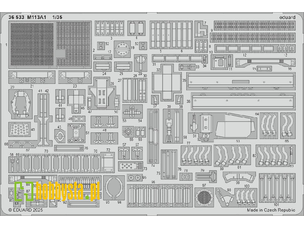 M113A1 1/35 - ITALERI - zdjęcie 1 M113A1 1/35 - ITALERI - zdjęcie 1